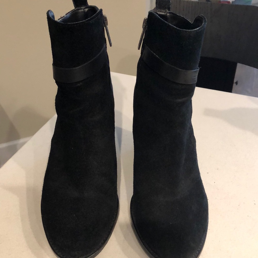 Black High Heel Booties